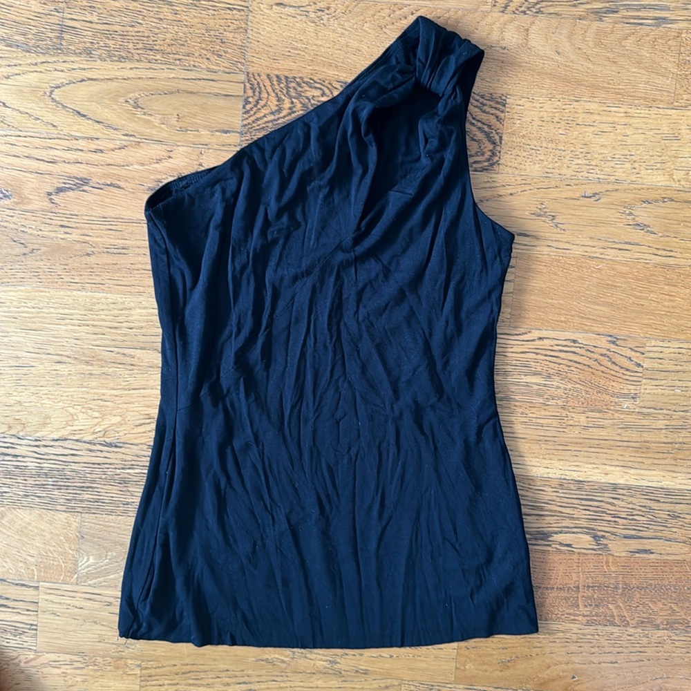 One Shoulder Soft Cotton Top